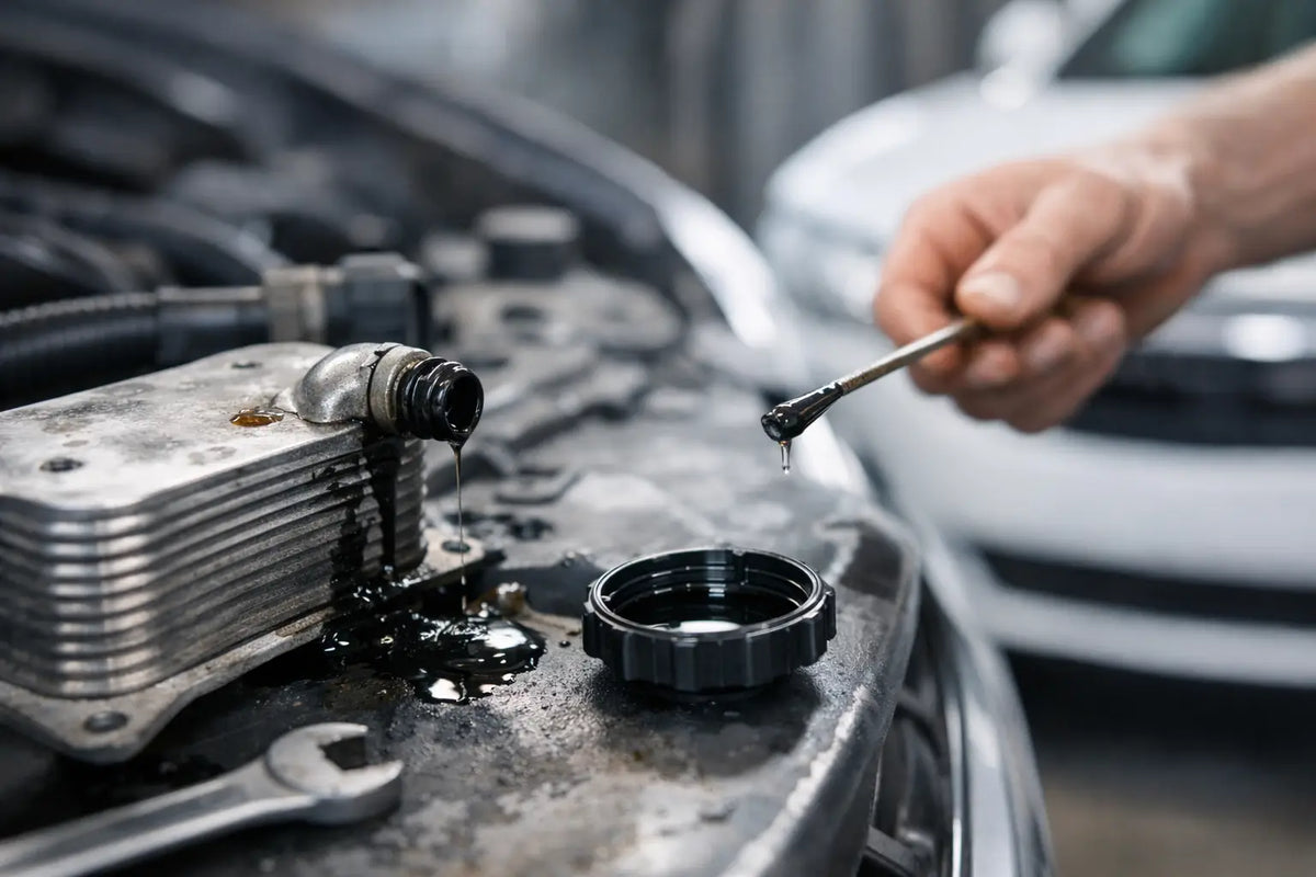 8 Engine Oil Cooler Leak Symptoms to Watch
