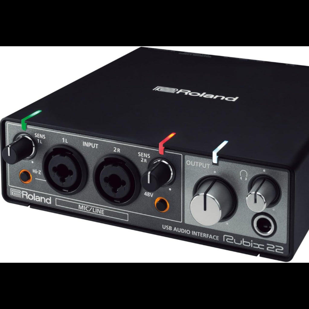 E2 - Roland Rubix22 USB Audio Interface, 2-In/2-Out