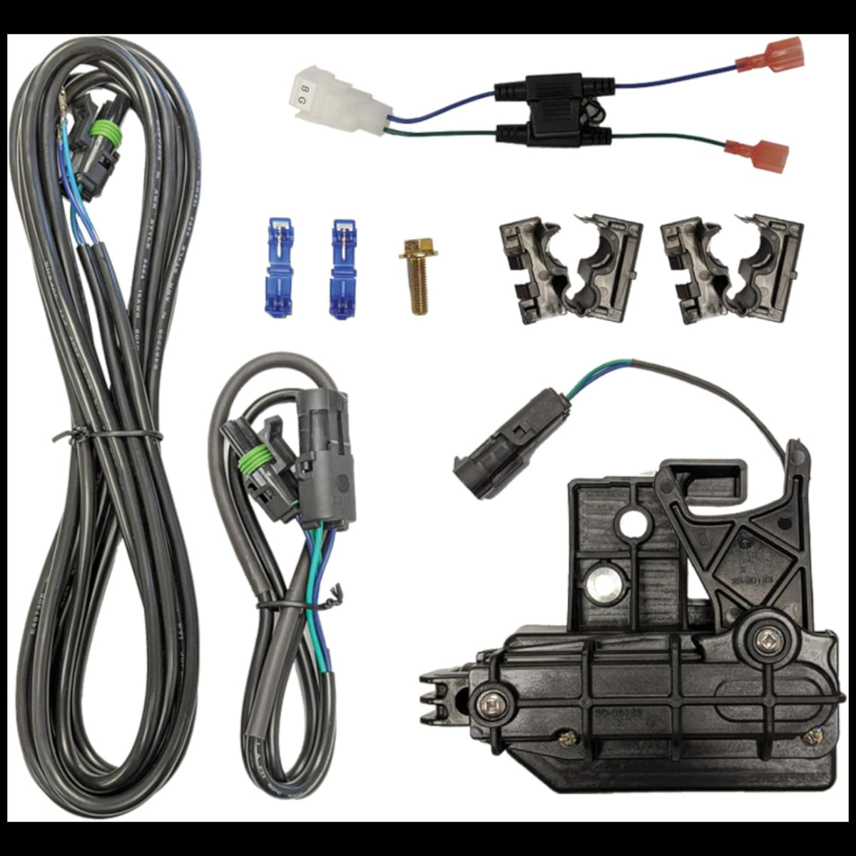 A13 - POPNLOCK LLC POP & LOCK PL8547HD POWER TAILGATE LOCK FITS TACOMA/TUNDRA, BLACK