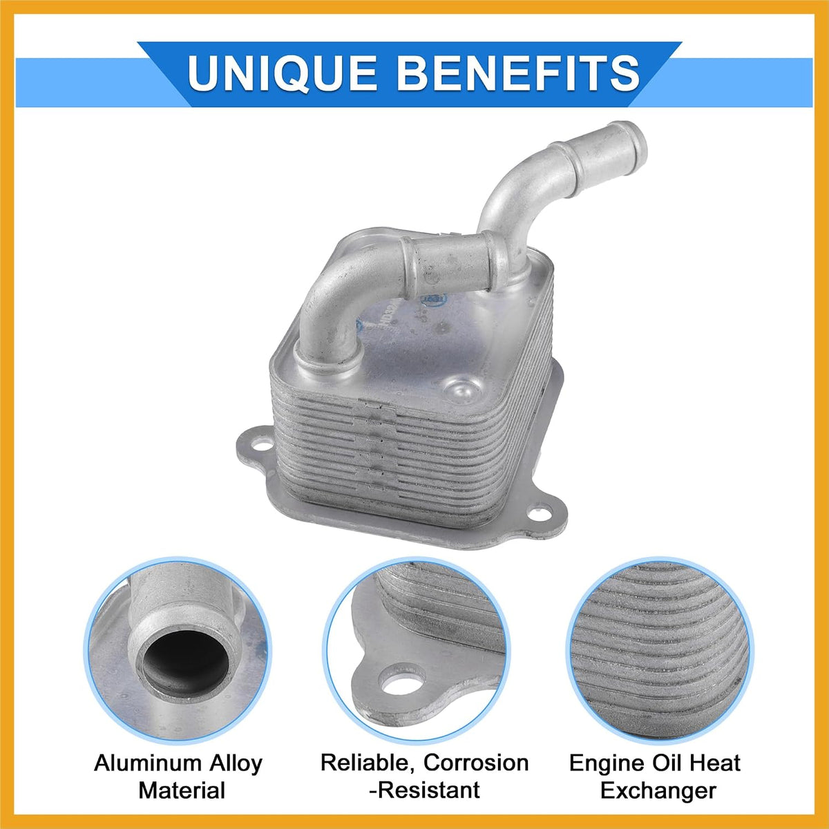 A59 - Partuto Engine Oil Cooler for Kia Forte 2019-2023