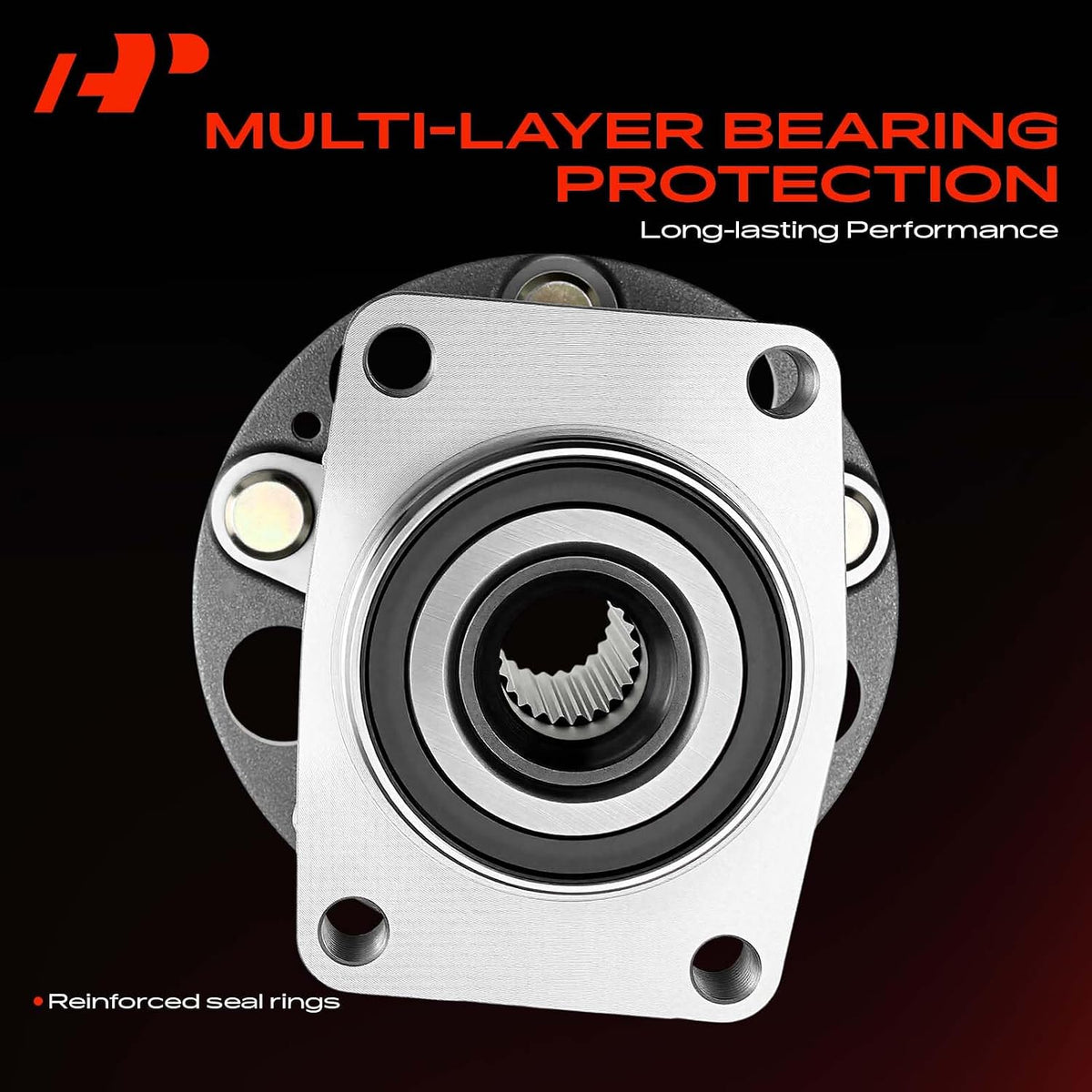 A128 - A-Premium Rear Wheel Bearing and Hub Assembly with 5-Lug for Honda HR-V 2016-2022 AWD