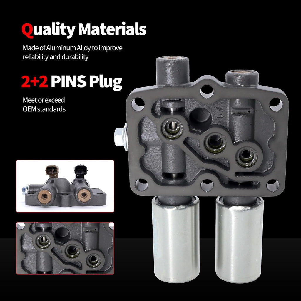 A136 - 28250-P6H-024 Transmission Dual Linear Shift Solenoid with Gasket for Honda