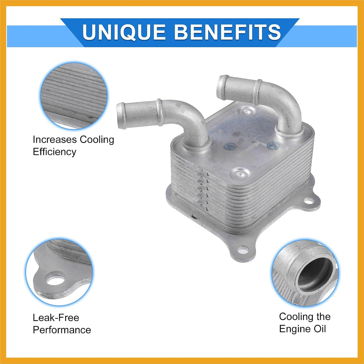 A59 - Partuto Engine Oil Cooler for Kia Forte 2019-2023