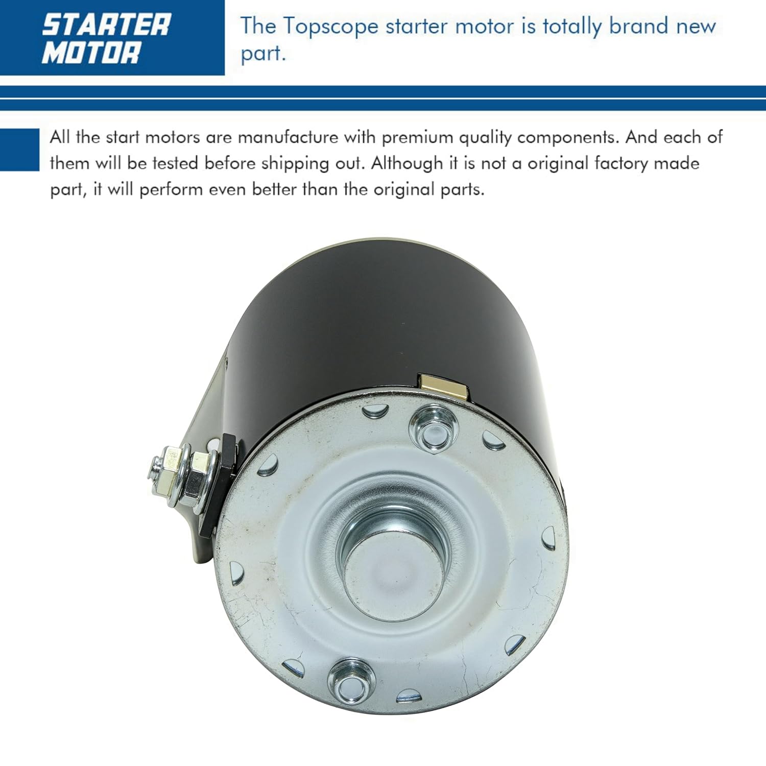 A31 - Starter Motor Compatible with 1999-2006 Cub Cadet 1998-2010 2002-2011 Sabo 2000-2005 Scotts 1999-2010 Toro