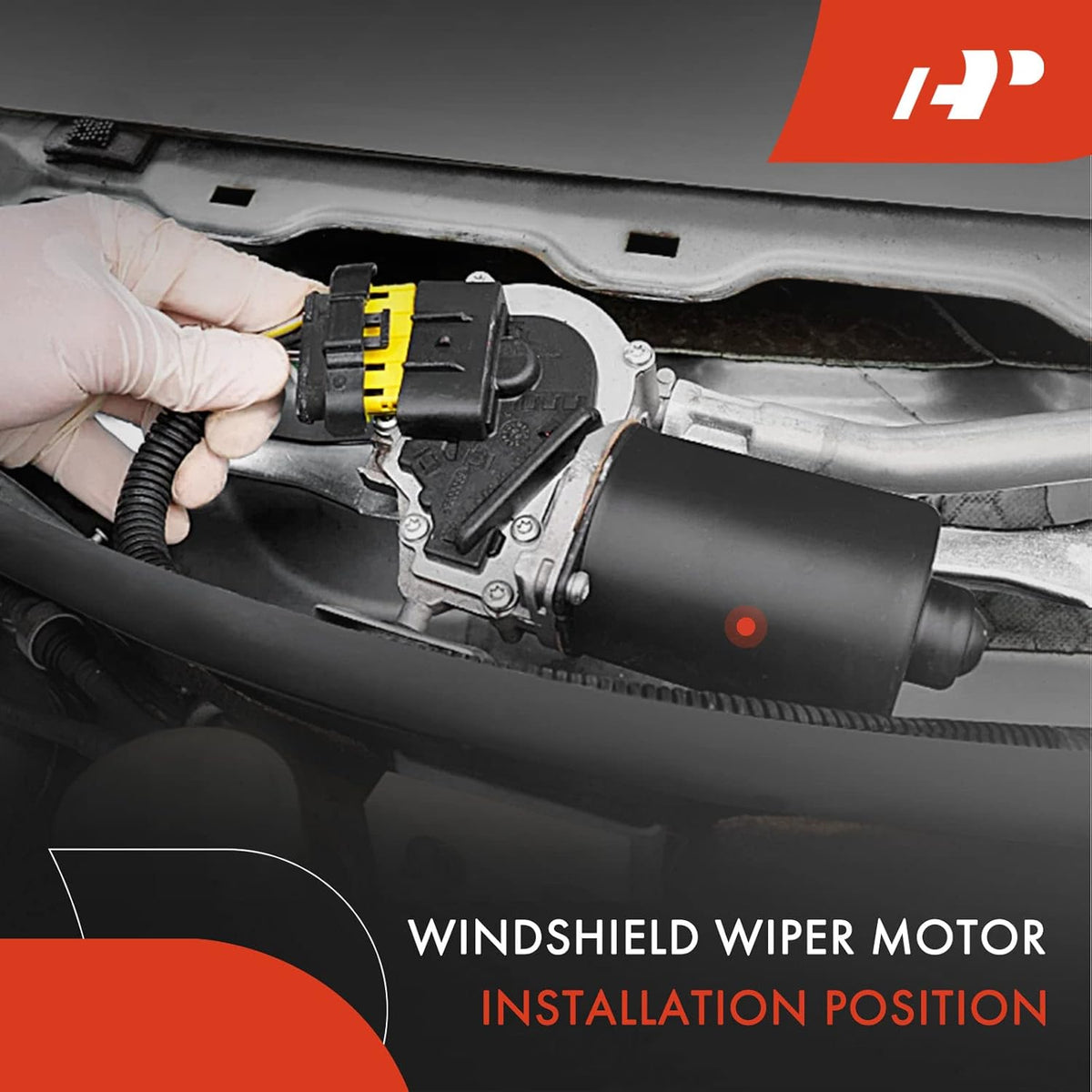 A12 - A-Premium Rear Windshield Wiper Motor Compatible with Honda Pilot