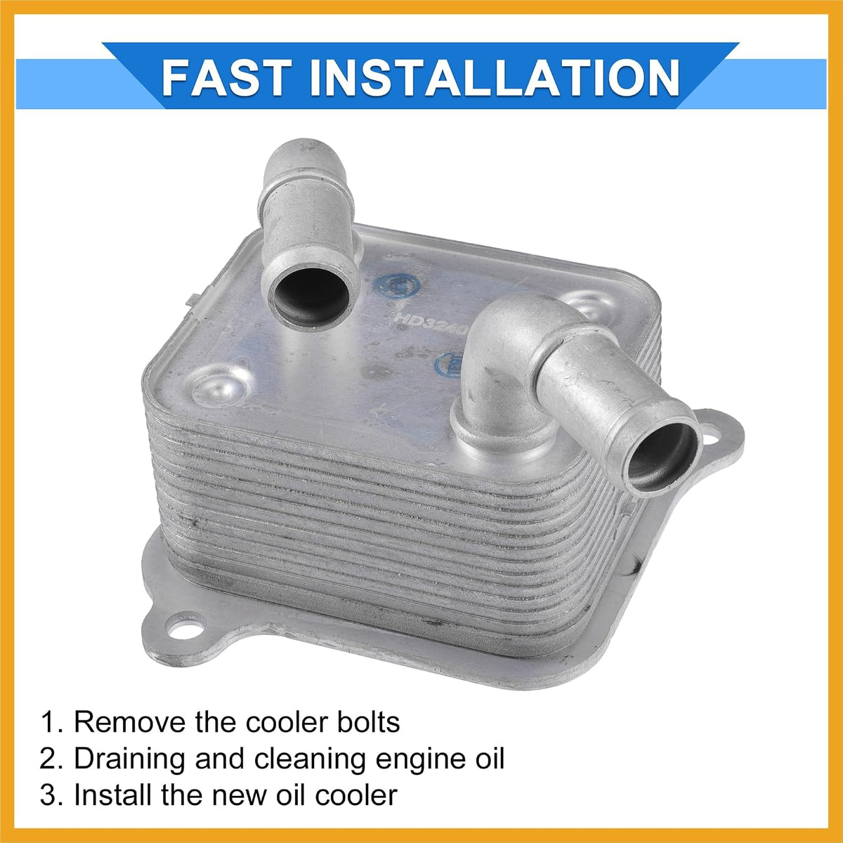 A59 - Partuto Engine Oil Cooler for Kia Forte 2019-2023