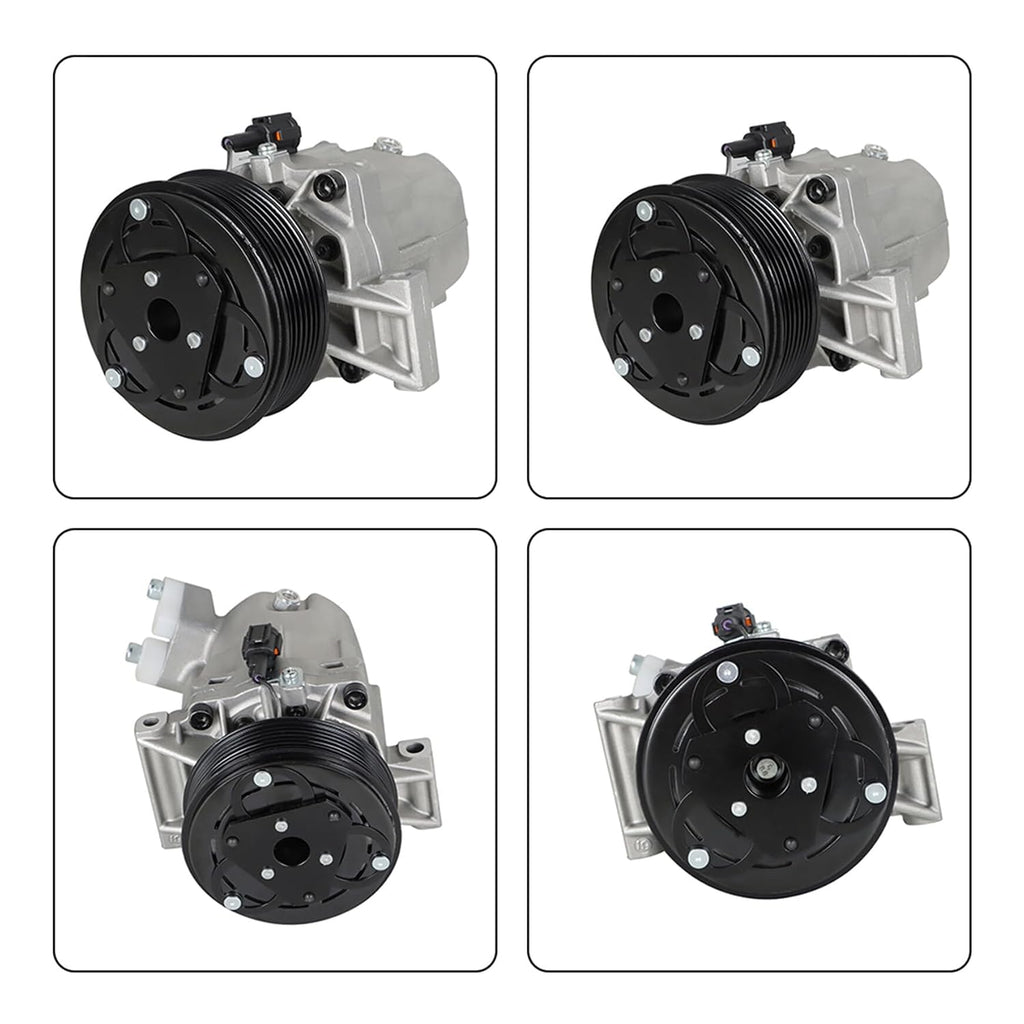 A11 - Silscvtt A/C Compressor with Clutch Replacement for Nissan Tiida Versa 92600CJ60A CO 11155C