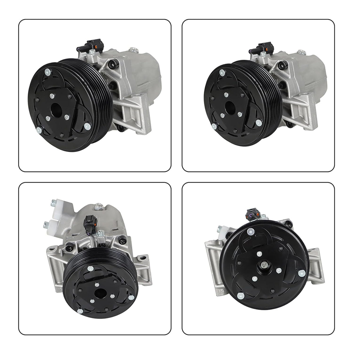 A11 - Silscvtt A/C Compressor with Clutch Replacement for Nissan Tiida Versa 92600CJ60A CO 11155C