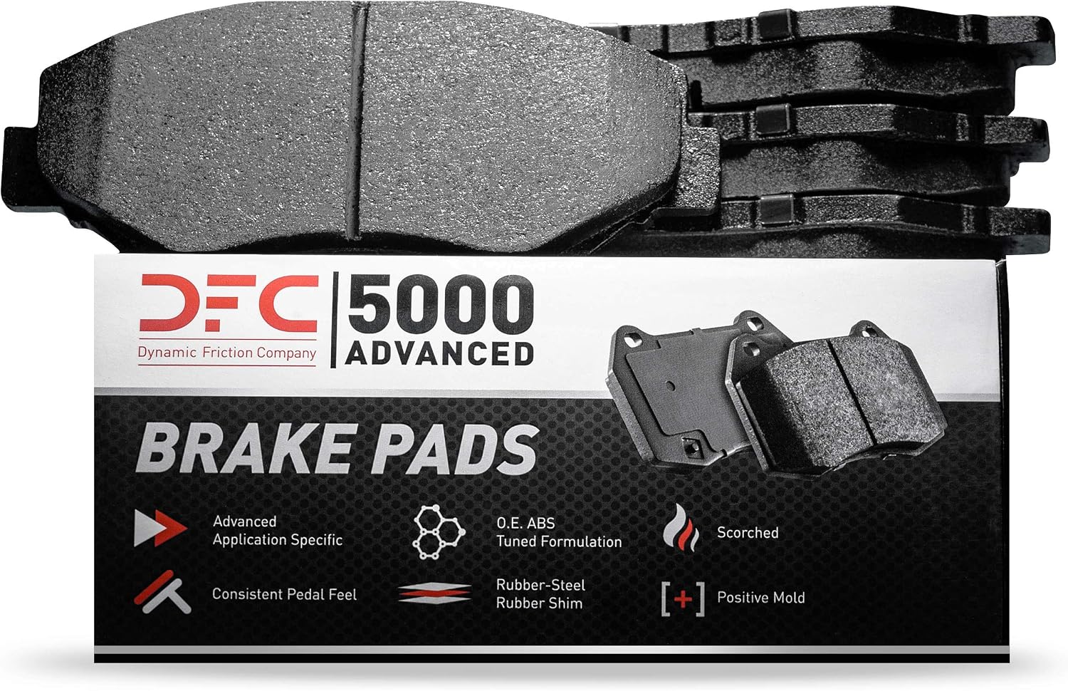A34 - DFC Front 5000 Advanced Brake Pads for Kia, Hyundai and Genesis