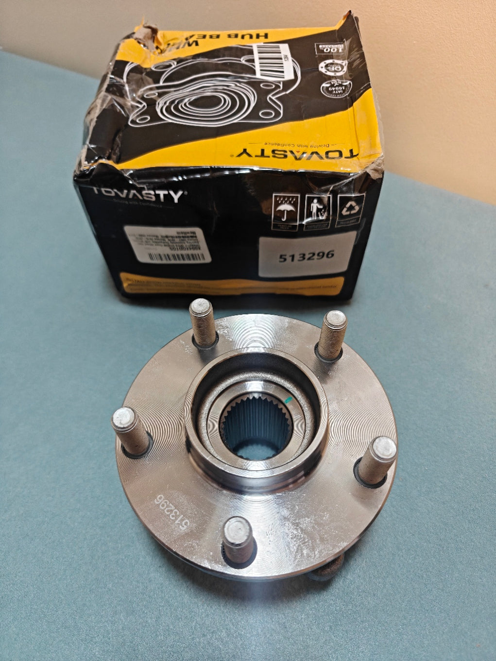 A105 - TOVASTY 513296 Front Wheel Hub Bearing Assembly for Nissan and Infiniti