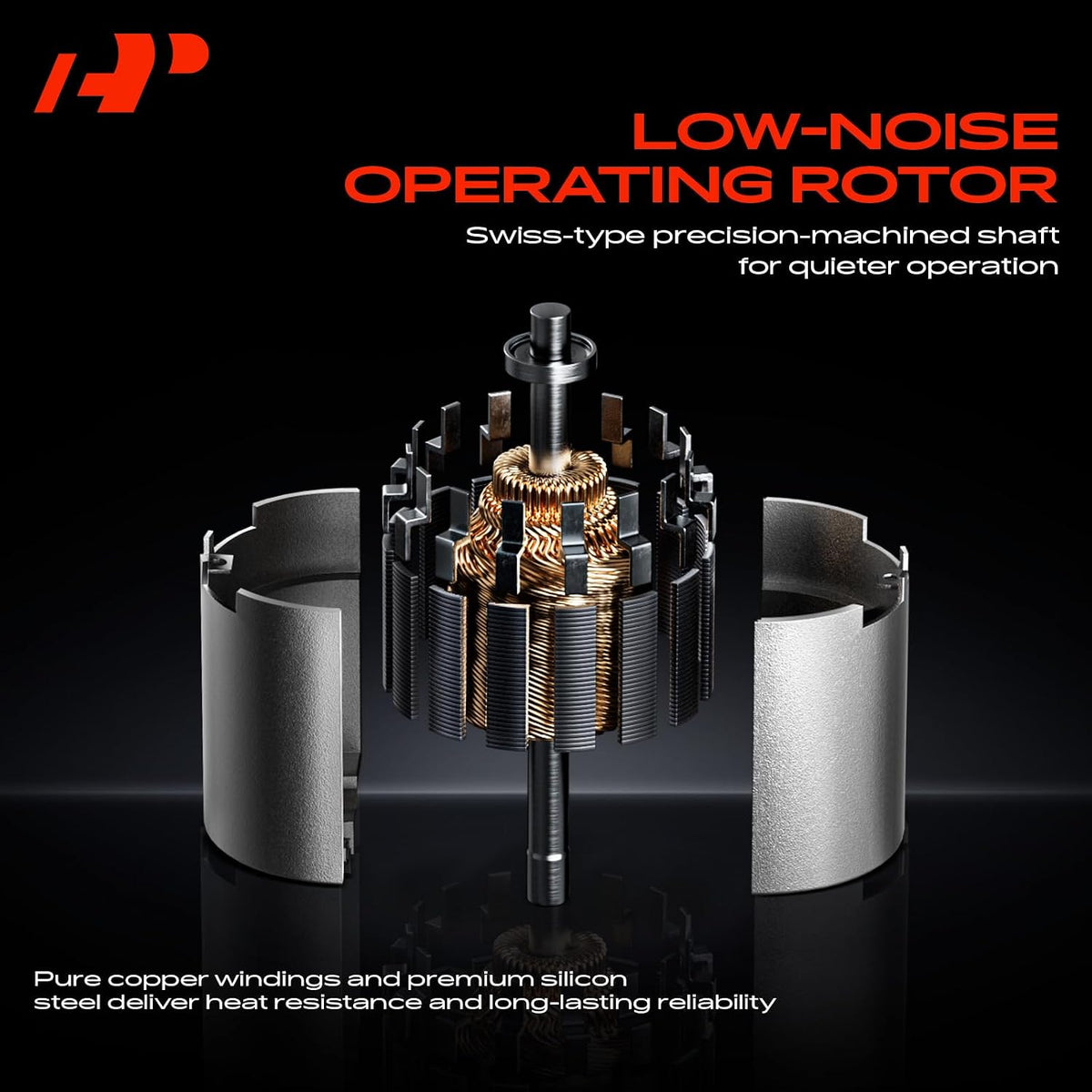 A106 - A-Premium Front Side HVAC Heater Blower Motor Assembly