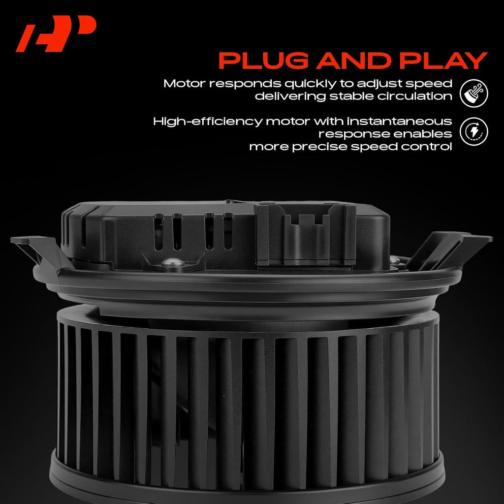 A106 - A-Premium Front Side HVAC Heater Blower Motor Assembly