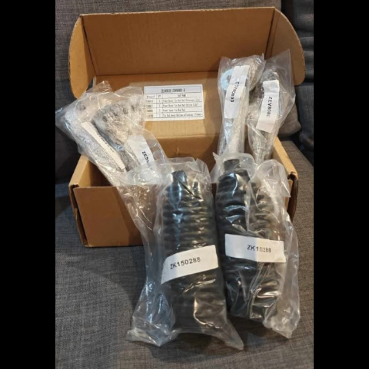 A114 - ASTARPRO - 6pc Front Tie Rods Kit Replacement for 04-10 Toyota Sienna