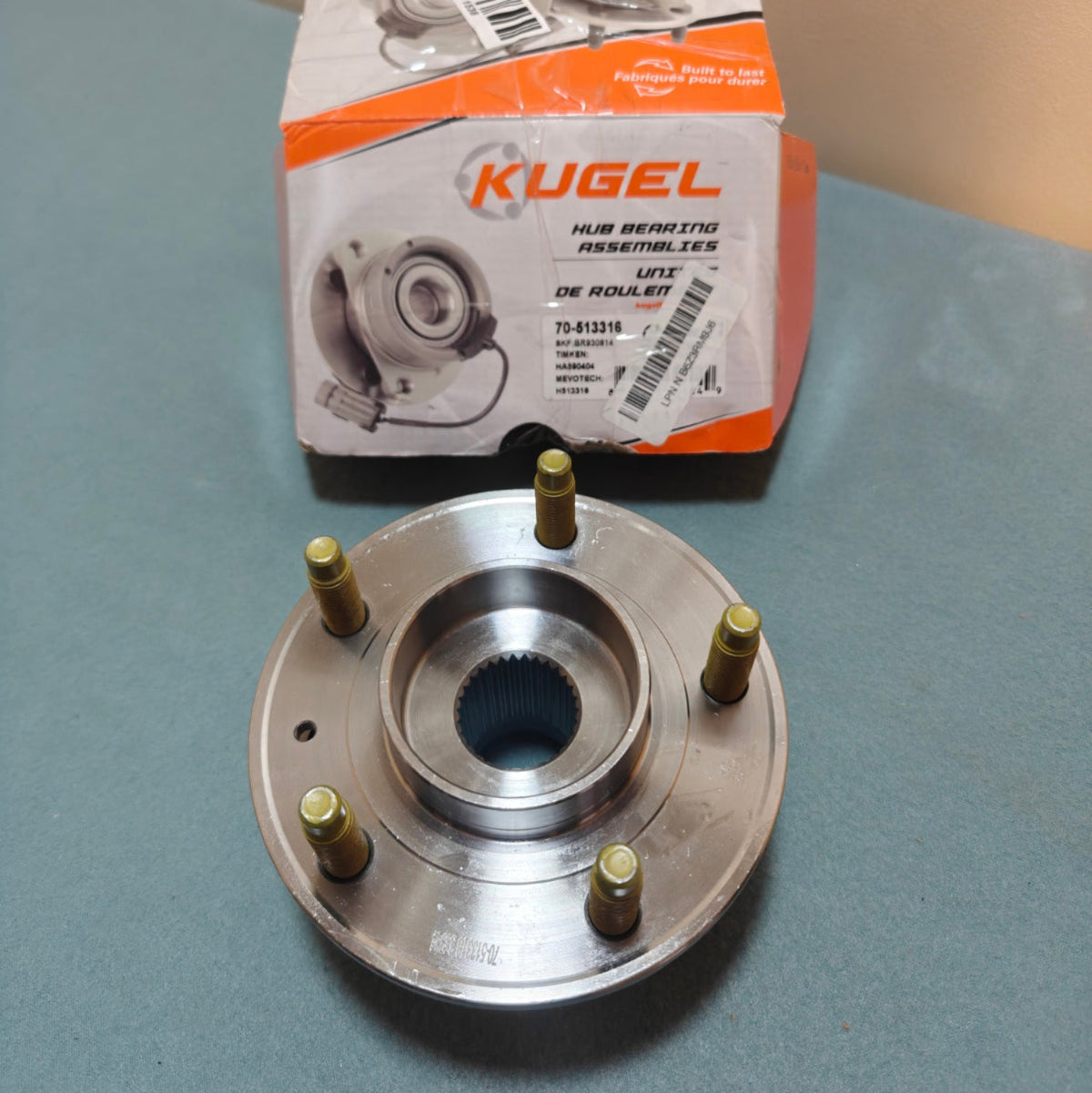 A117 - Kugel Wheel Bearing Hub Assembly 70-513316