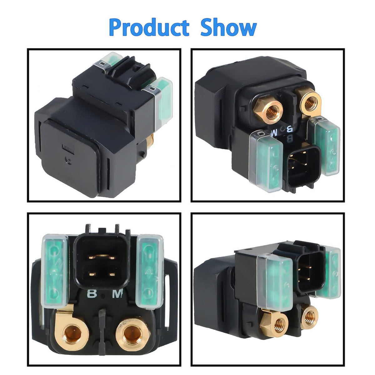 A120 - Labwork Starter Motor with Relay Replacement for Suzuki VL1500 VL1500B 1998-2004