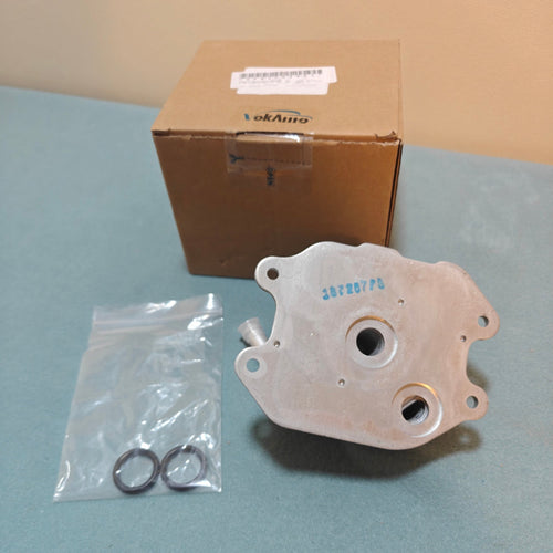 A124 - VekAuto Engine Oil Cooler for Nissan and Infiniti with O-ring Seals No.21305EZ30A