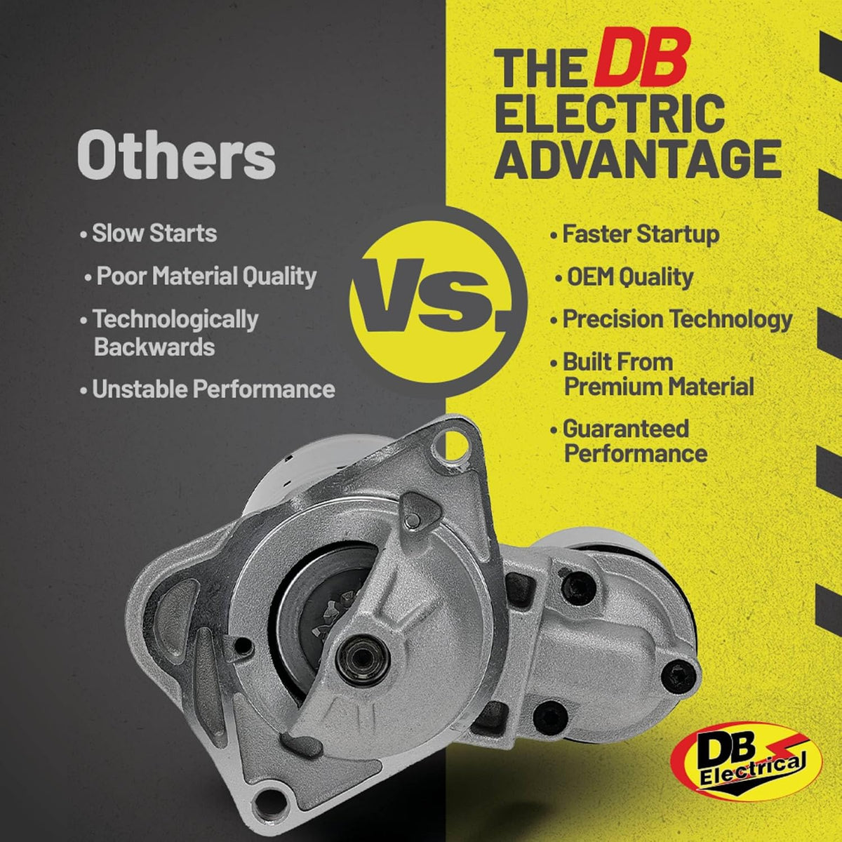 A130 - (J&N) DB Electrical 410-24292 New Starter for Buick and Chevrolet