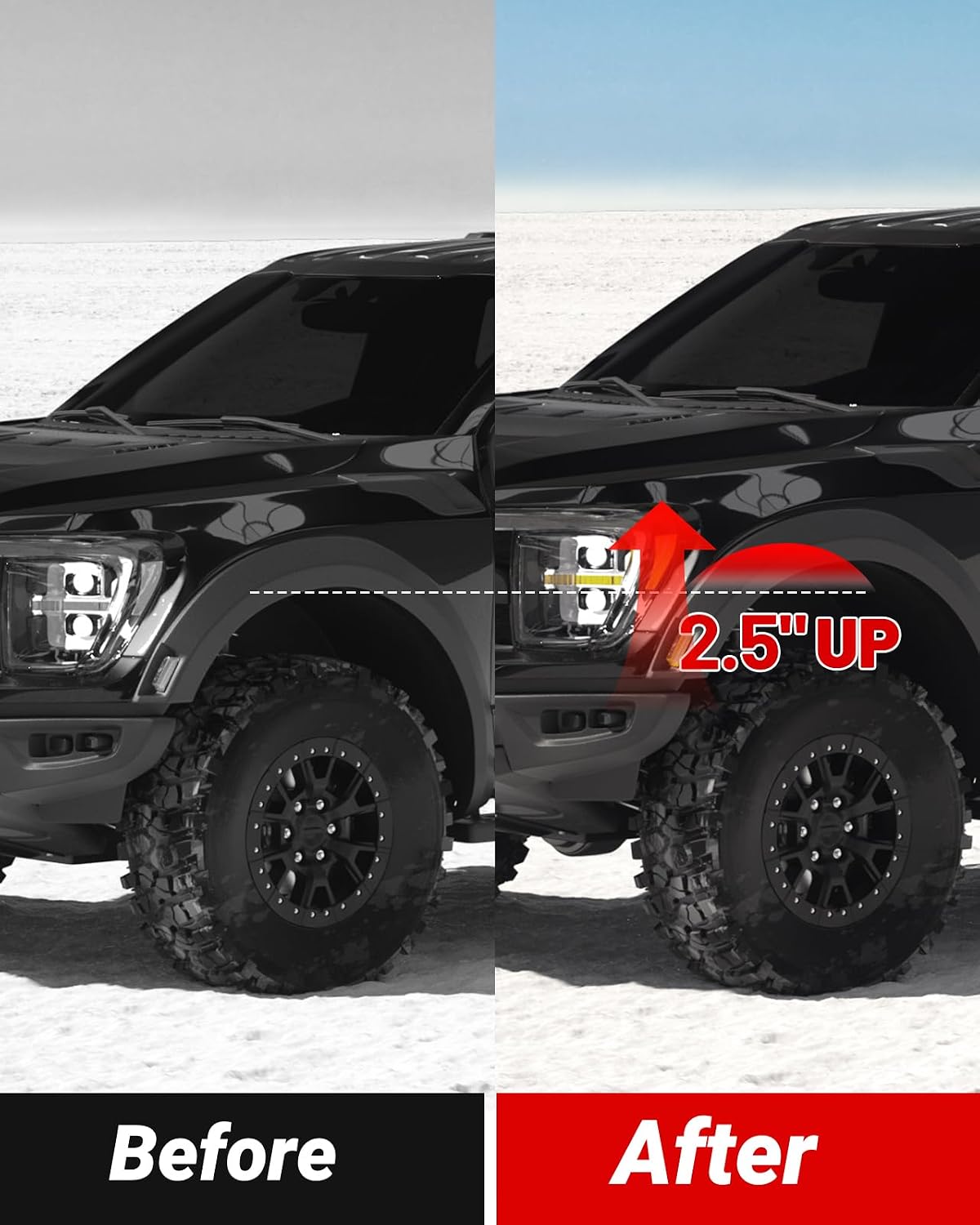 A131 - EVIL ENERGY 2.5" Leveling Lift Kit