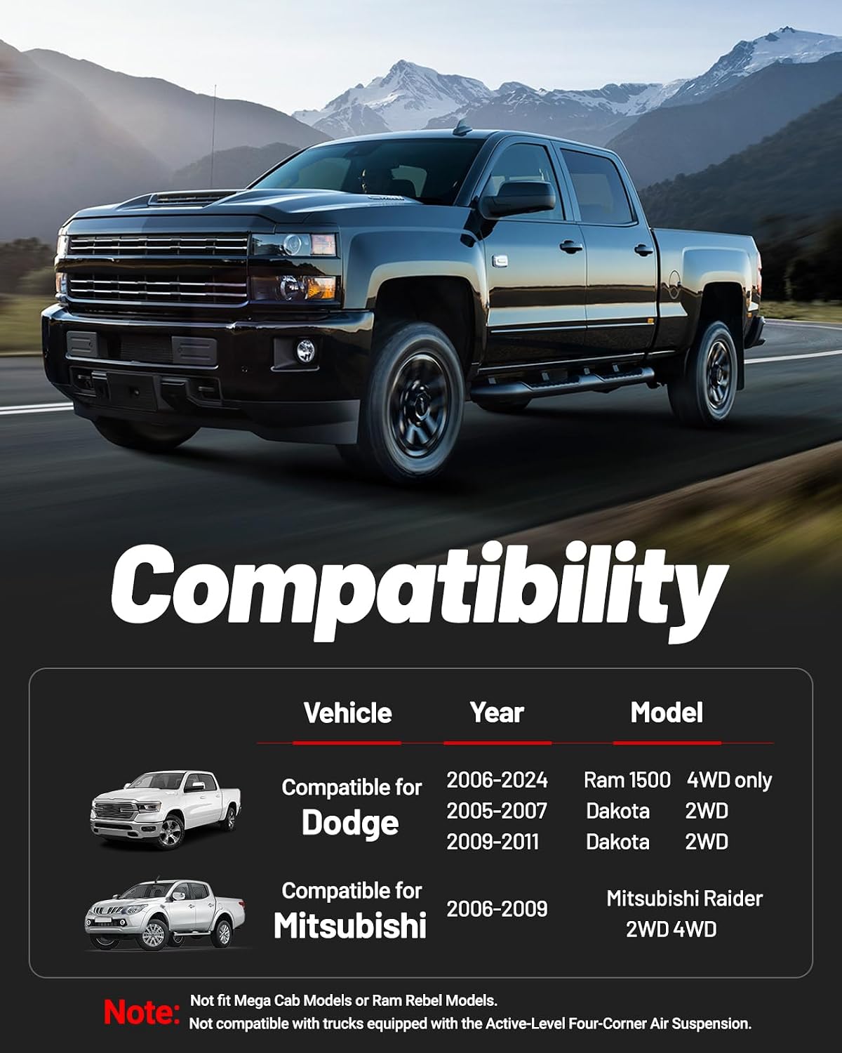 A131 - EVIL ENERGY 2.5" Leveling Lift Kit
