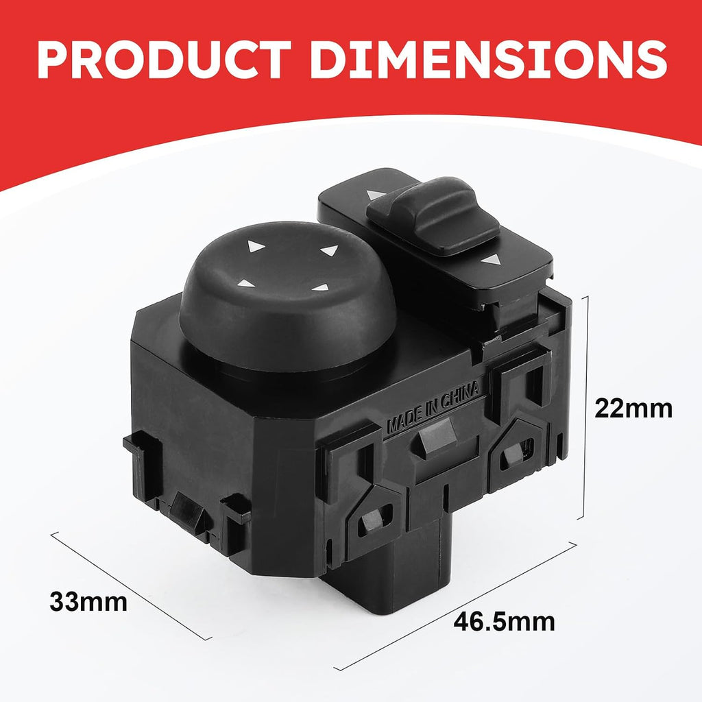 A132 - 25570-3TB1A Door Mirror Switch Assy-Mirror Control Left Side for Nissan