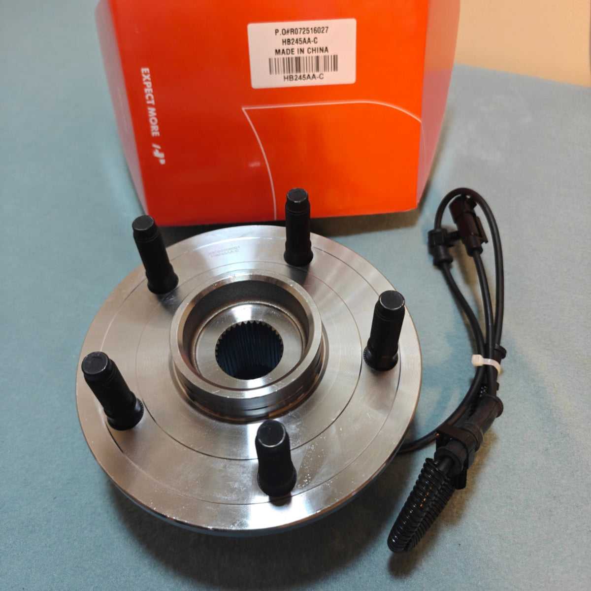 A133 - A-Premium Front Wheel Bearing and Hub Assembly with ABS & 5-Lug for RAM 1500