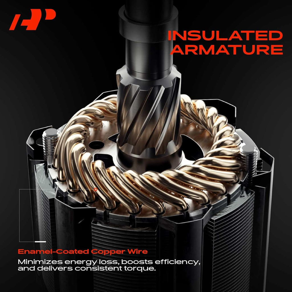 A23 - A-Premium 17764D Starter Motor Compatible with Hyundai and Kia models