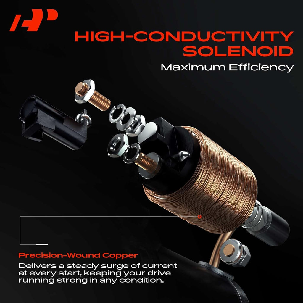 A23 - A-Premium 17764D Starter Motor Compatible with Hyundai and Kia models