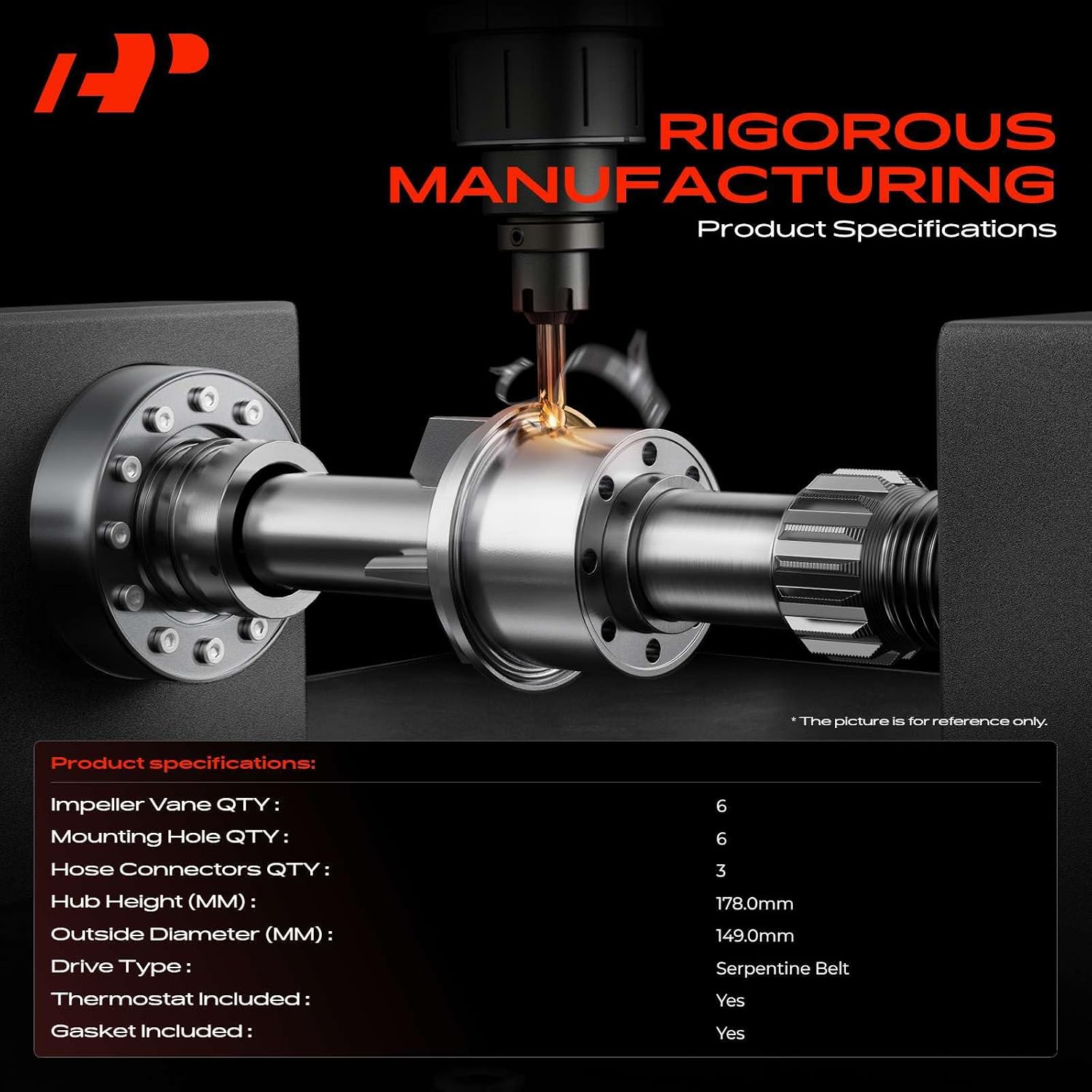A26 - A-Premium Engine Water Pump