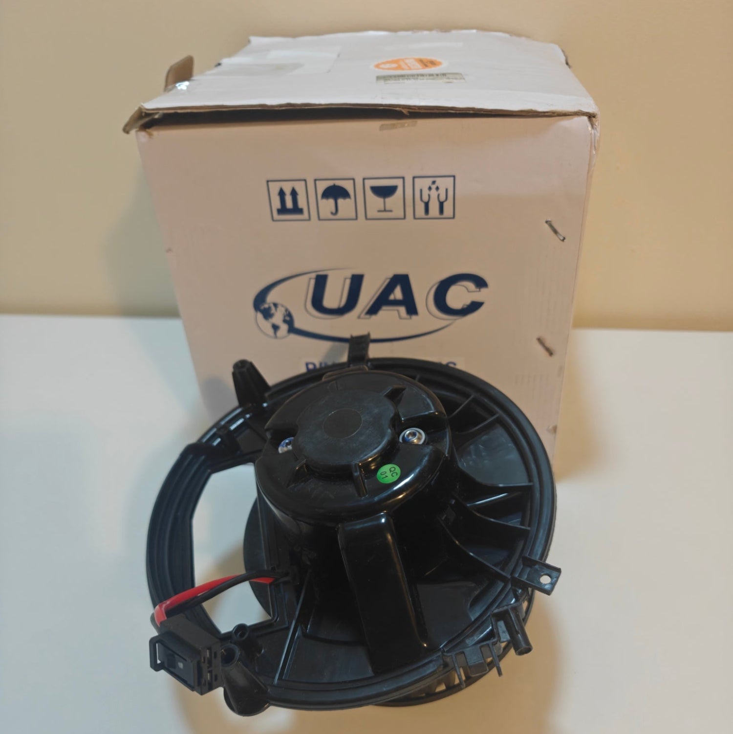 A33 - UAC HVAC Blower Motor BM 10047C - 5Q1819021E For Audi and Volkswagen