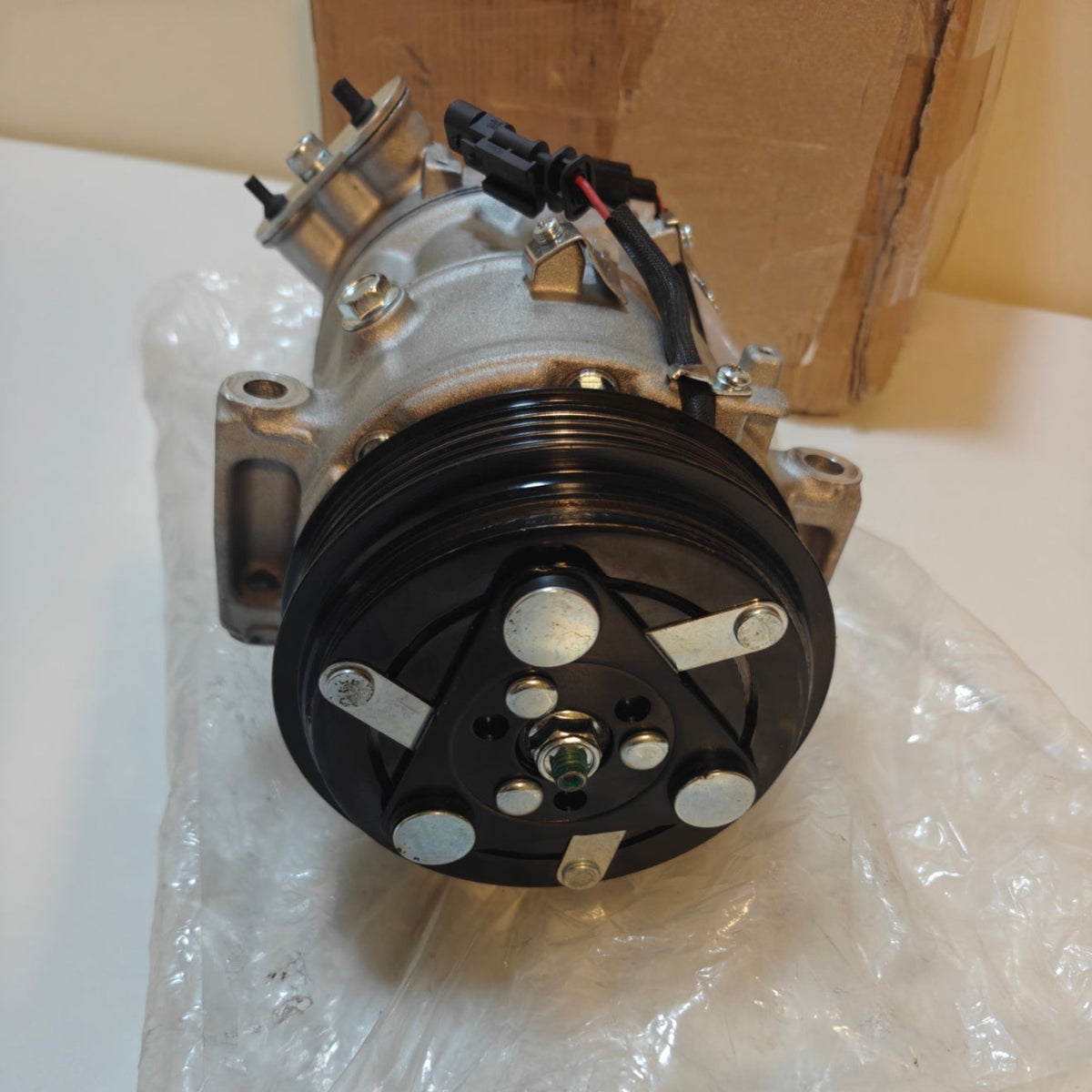 A38 - AC Compressor with Clutch Compatible with 2012-2015 Chevy Equinox 2.4L, 2012-2015 GMC Terrain 2.4L