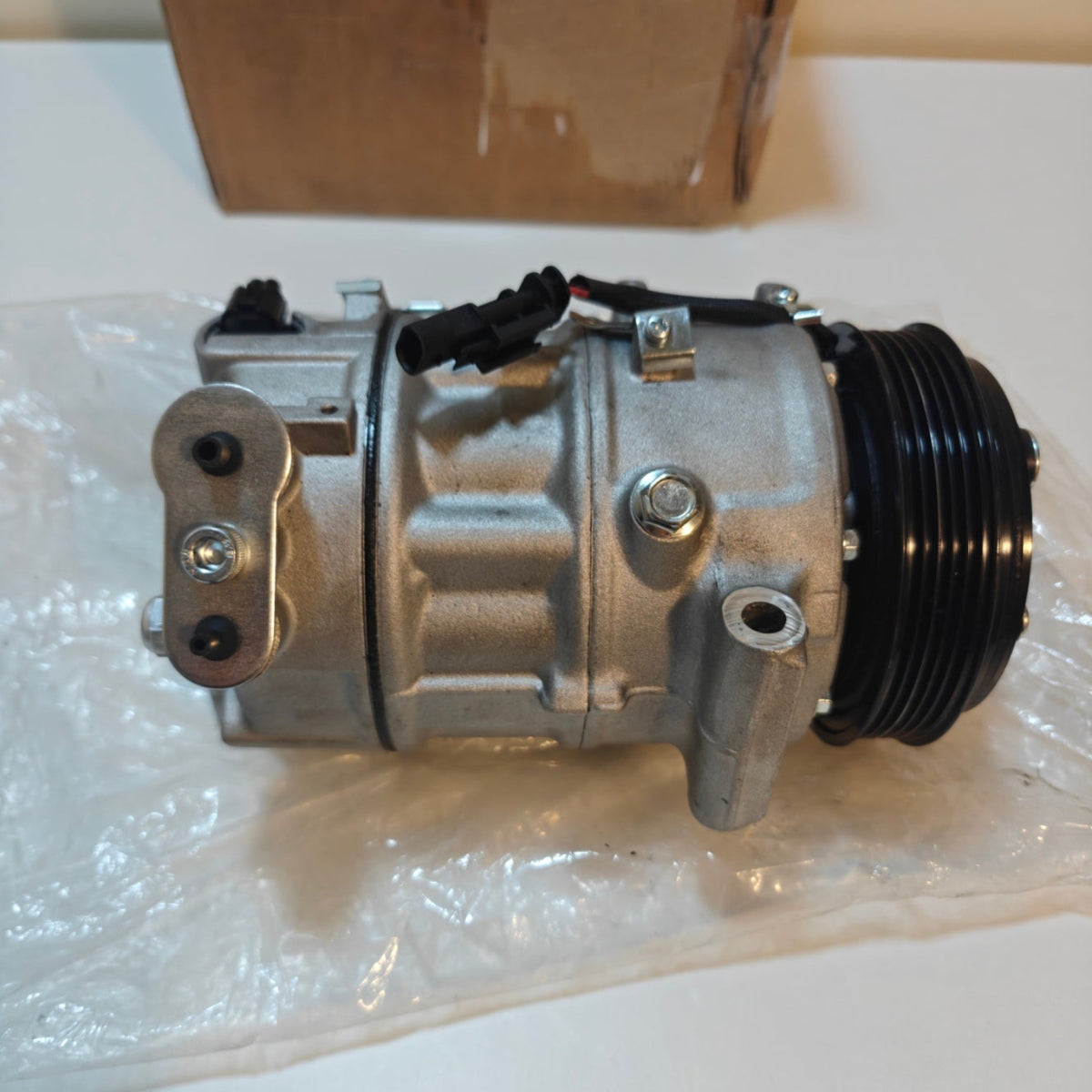 A38 - AC Compressor with Clutch Compatible with 2012-2015 Chevy Equinox 2.4L, 2012-2015 GMC Terrain 2.4L