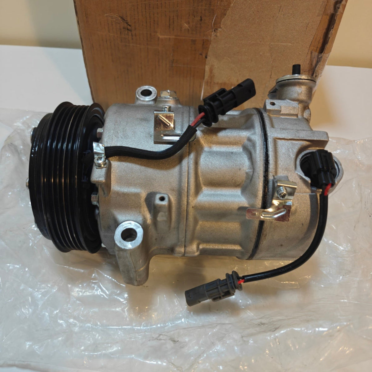A38 - AC Compressor with Clutch Compatible with 2012-2015 Chevy Equinox 2.4L, 2012-2015 GMC Terrain 2.4L