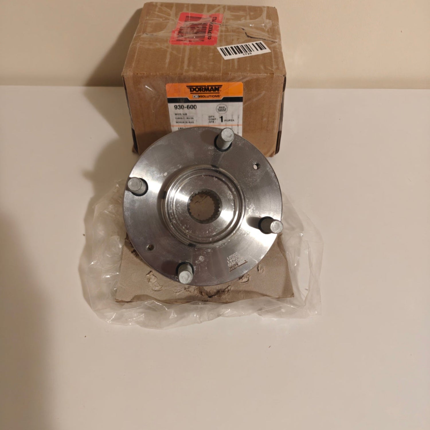 A3 - Dorman 930-600 Front Wheel Hub