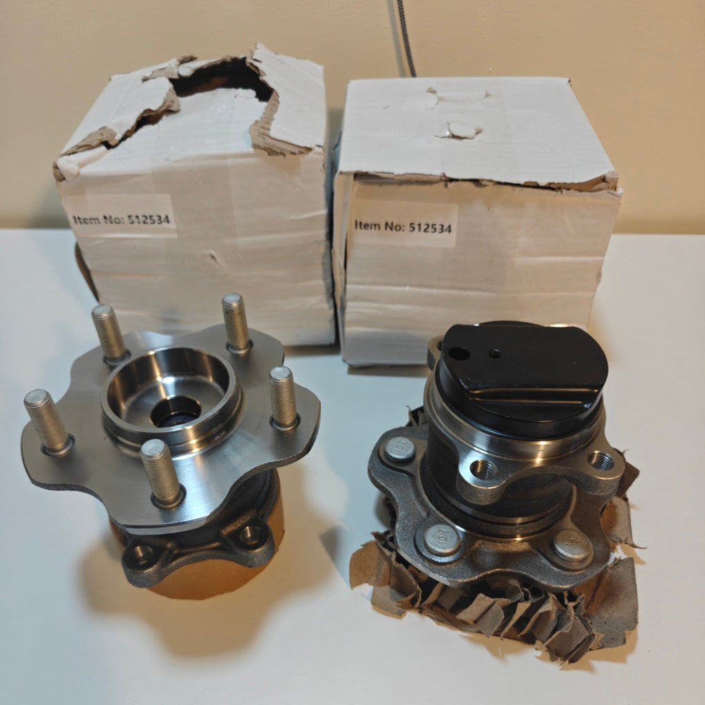 A42 - 512534 x2 (For FWD Models) Rear Wheel Hub and Bearing Assembly for Nissan