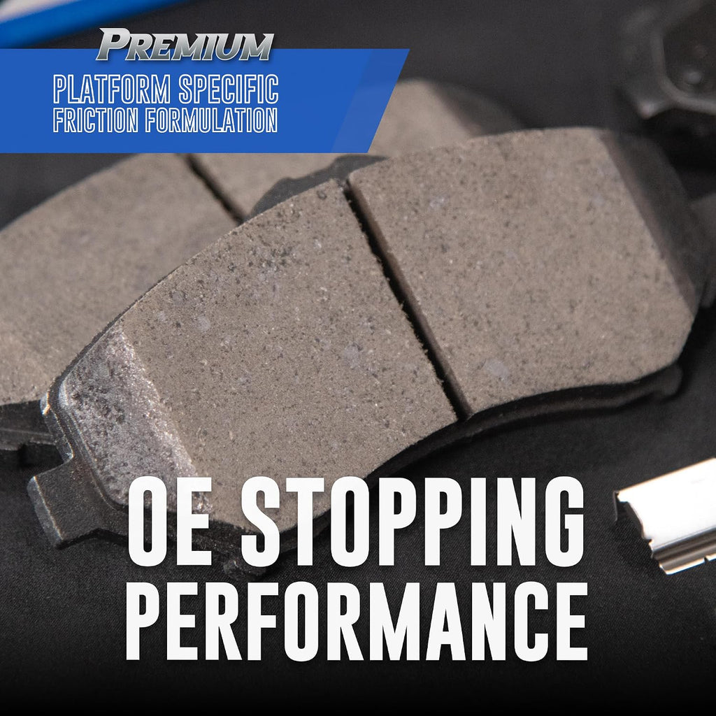 A44 - BENDIX  SBM791 - Rear Disc Brake Pads for Jeep