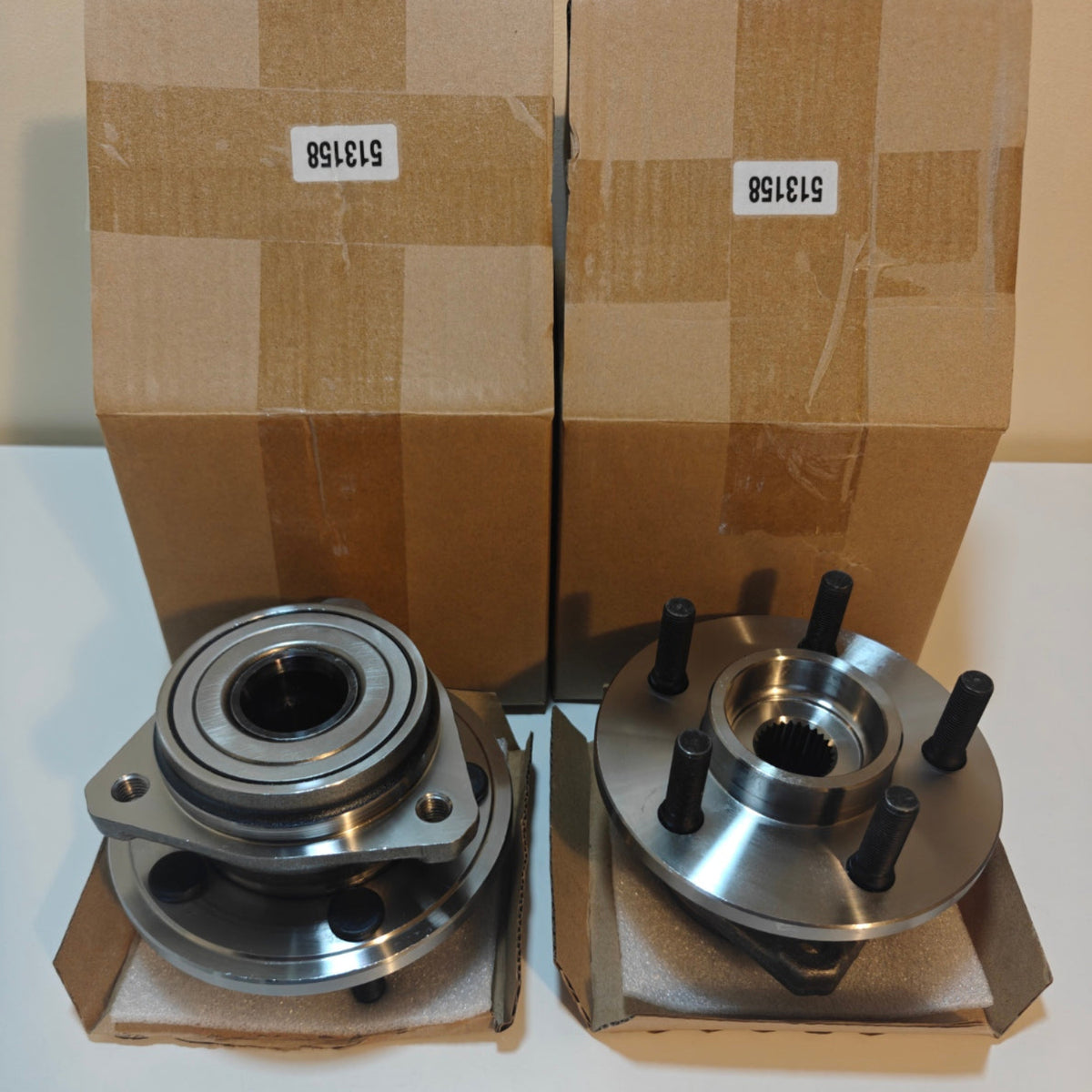A48 - JLEO 513158 (Pair) Front Wheel Bearing Fits for Jeep