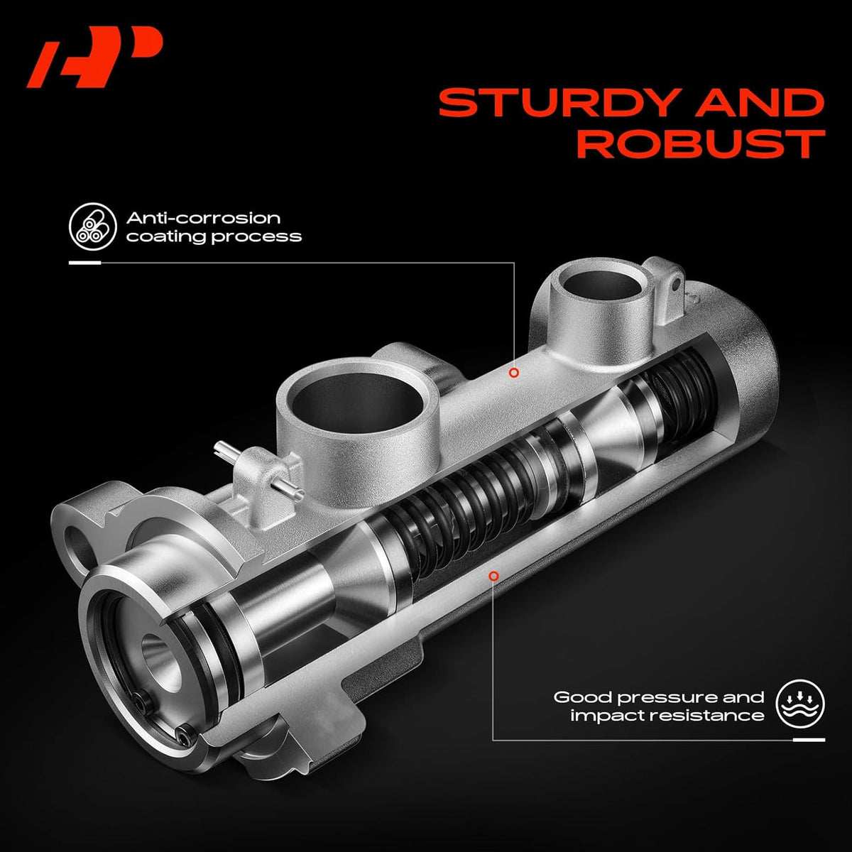 A49 - A-Premium Brake Master Cylinder with Reservoir and Sensor
