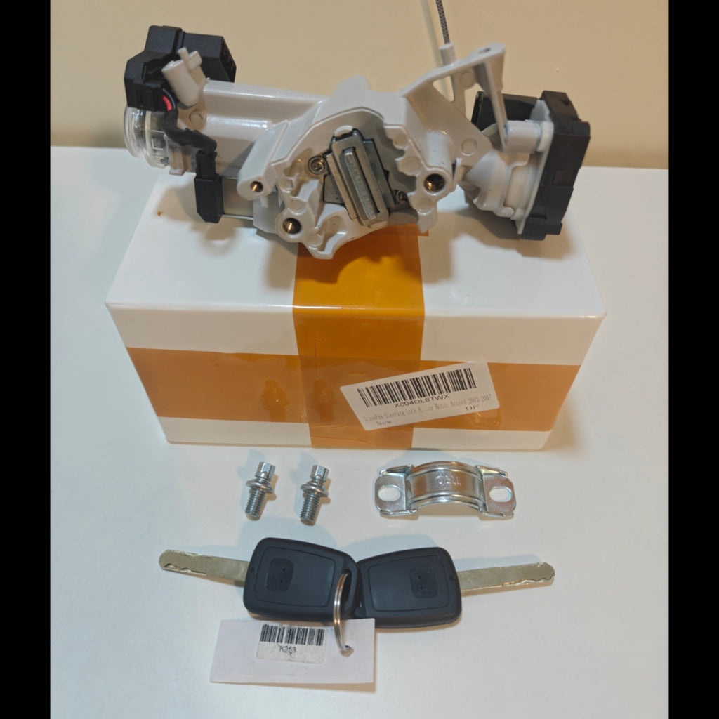 A50 - DriveFix Steering Lock Assembly with Ignition Lock Cylinder and Switch for Honda Accord 2013-2017