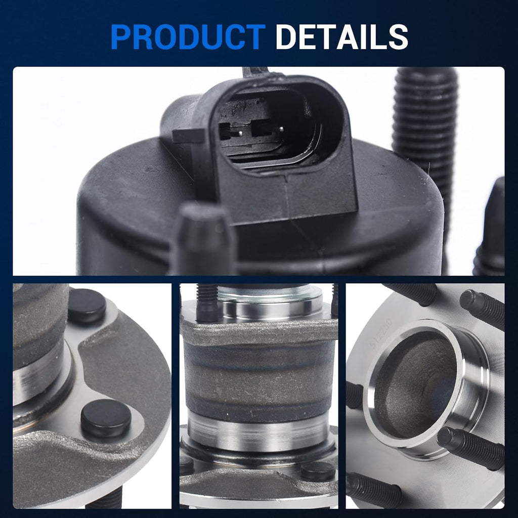 A54 - Autoround (Pair) 512250 Rear Wheel Hub and Bearing Assembly
