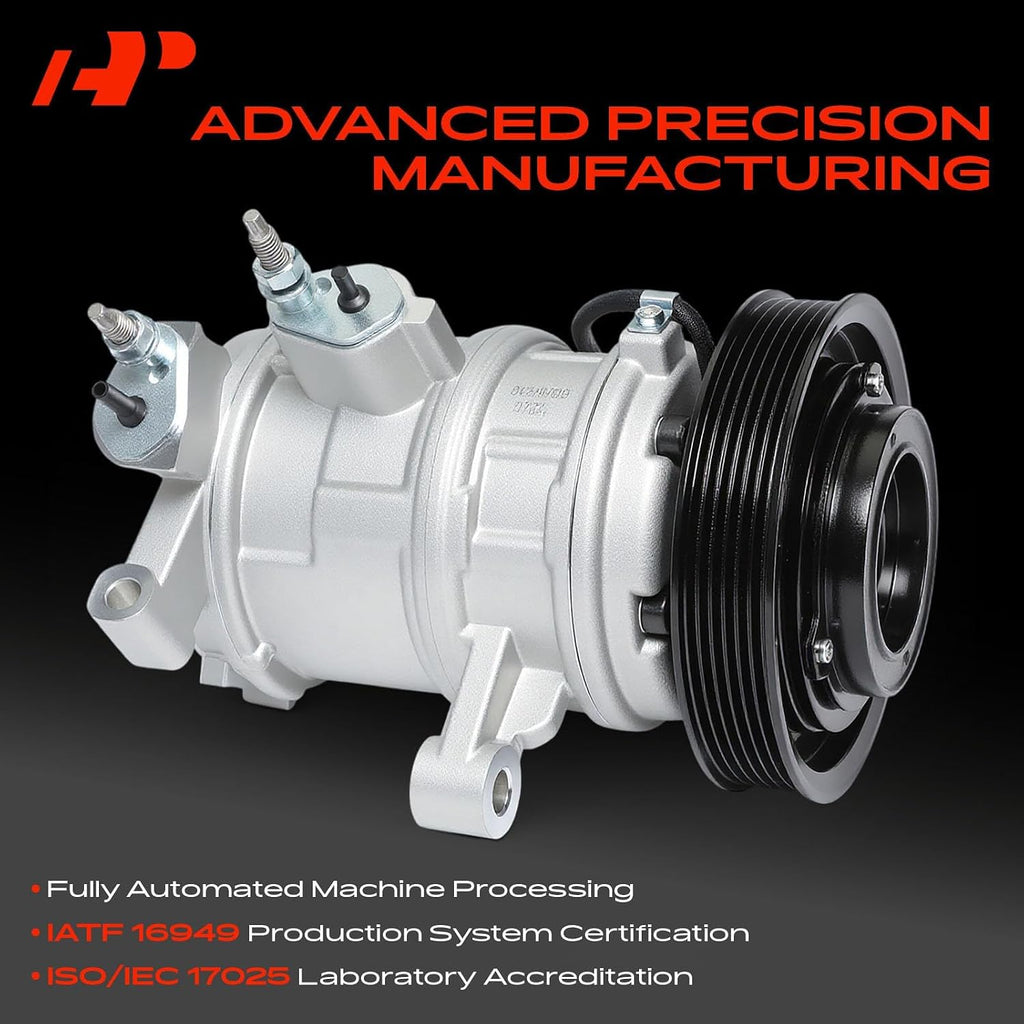 A55 - A-Premium Air Conditioner AC Compressor with Clutch