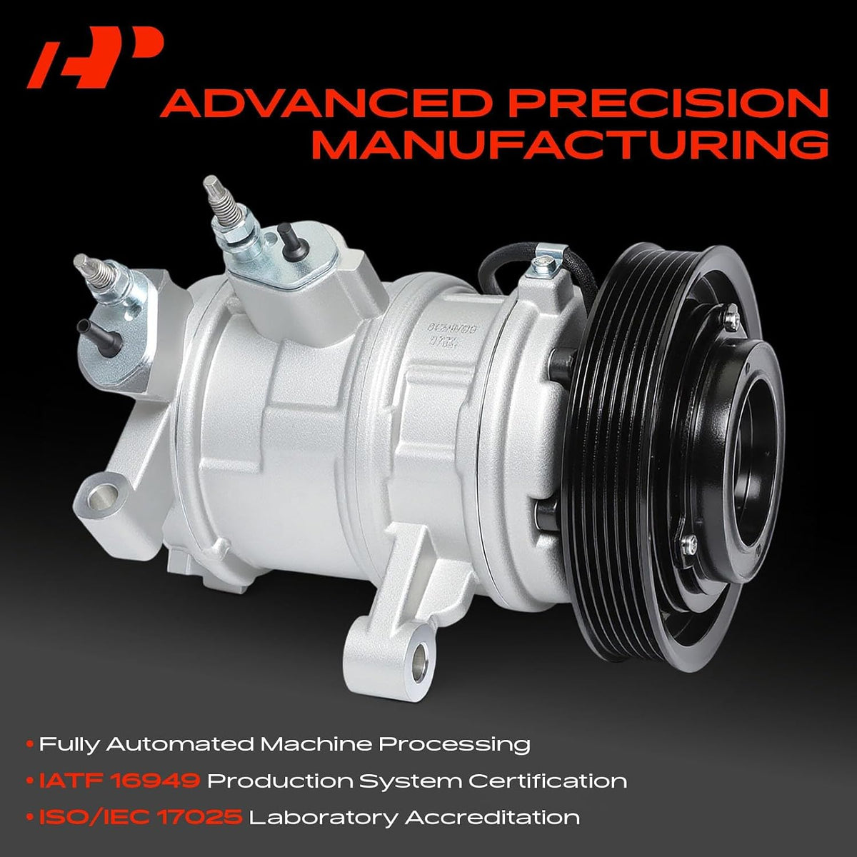A55 - A-Premium Air Conditioner AC Compressor with Clutch