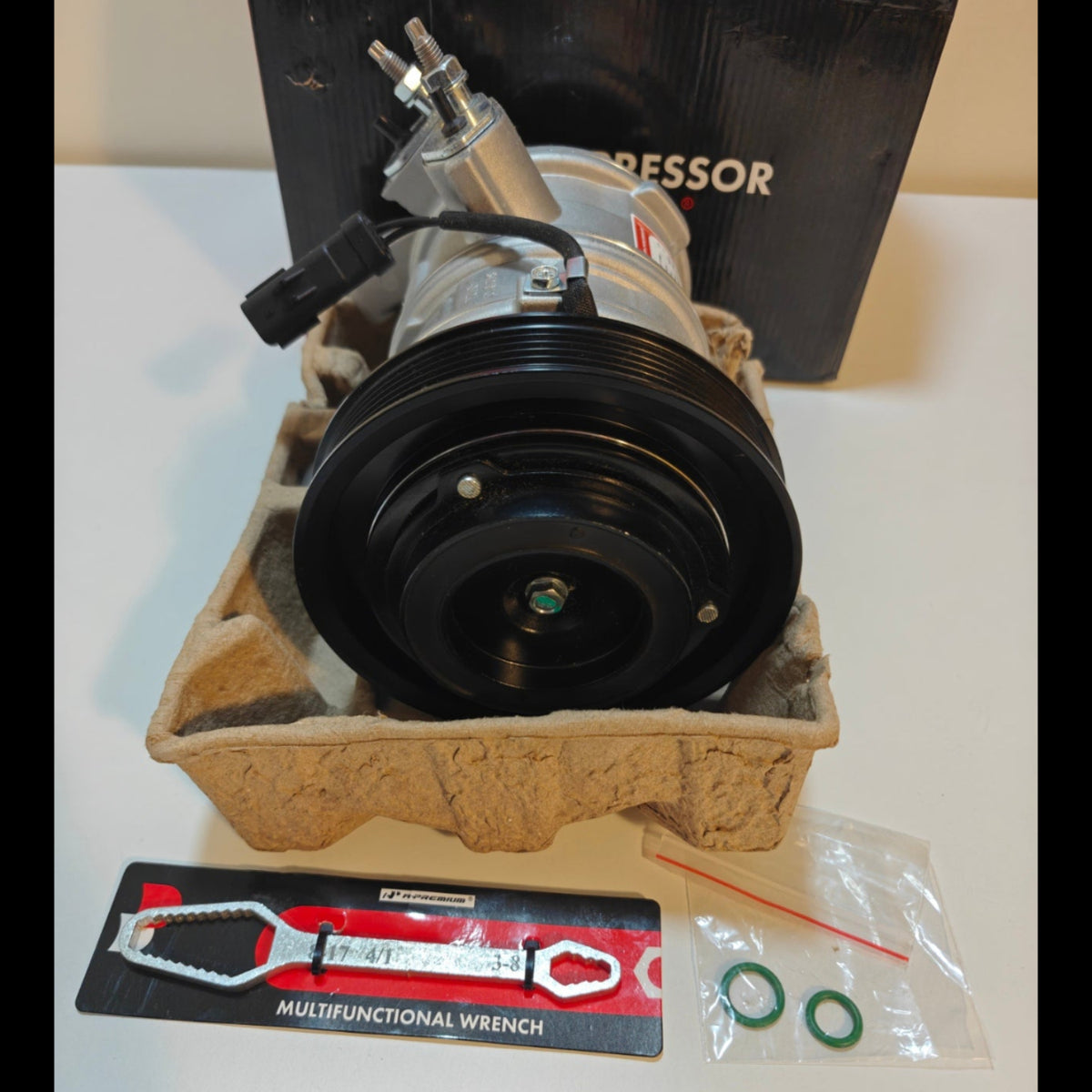 A55 - A-Premium Air Conditioner AC Compressor with Clutch