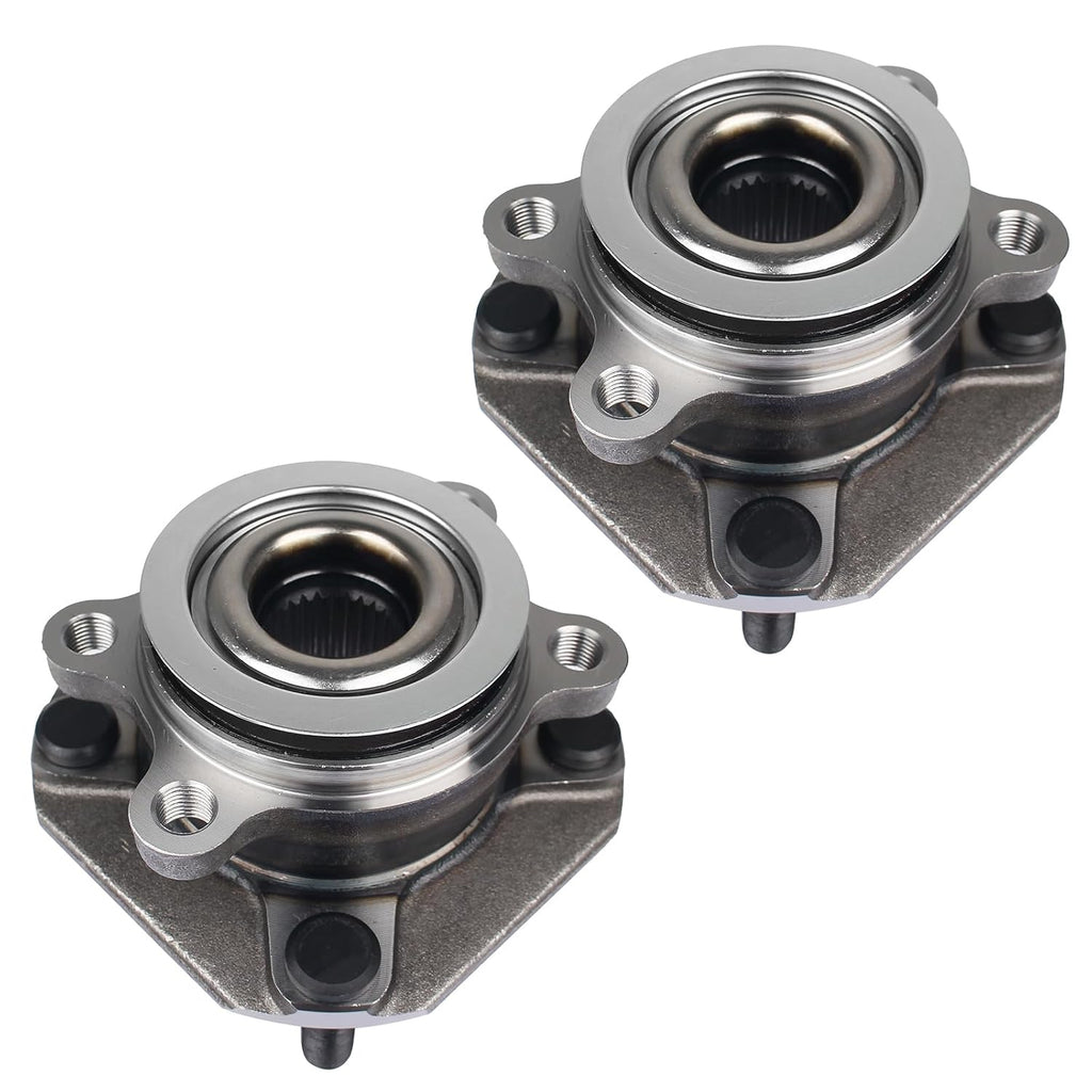 A56 - PAROD 513297 Set of 2 Front Wheel Hub & Bearing Assembly Fit for Nissan Sentra 07-12 ABS Models