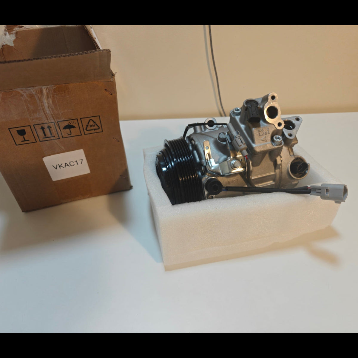 A63 - AC Air Conditioner Compressor with Clutch CO 29042C Fit for Toyota and Lexus