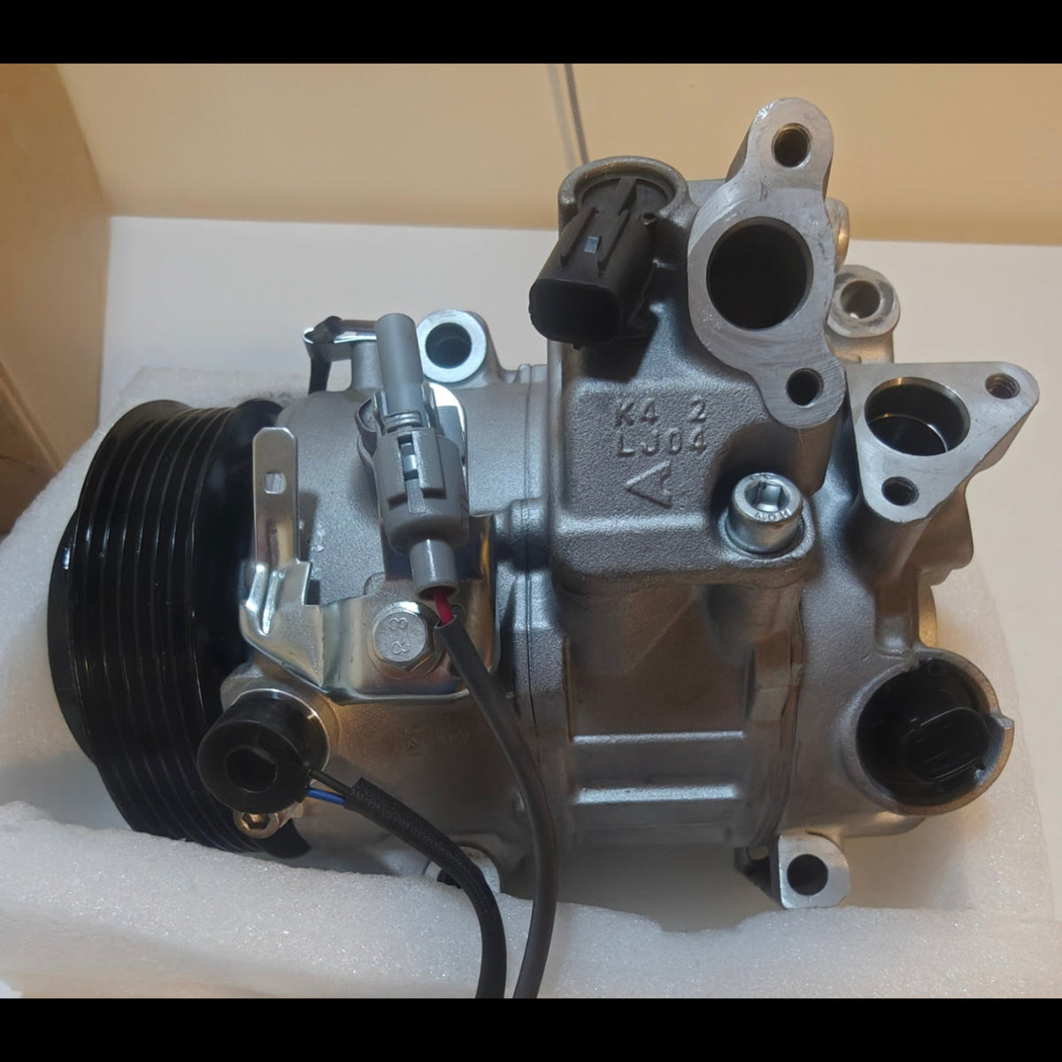 A63 - AC Air Conditioner Compressor with Clutch CO 29042C Fit for Toyota and Lexus