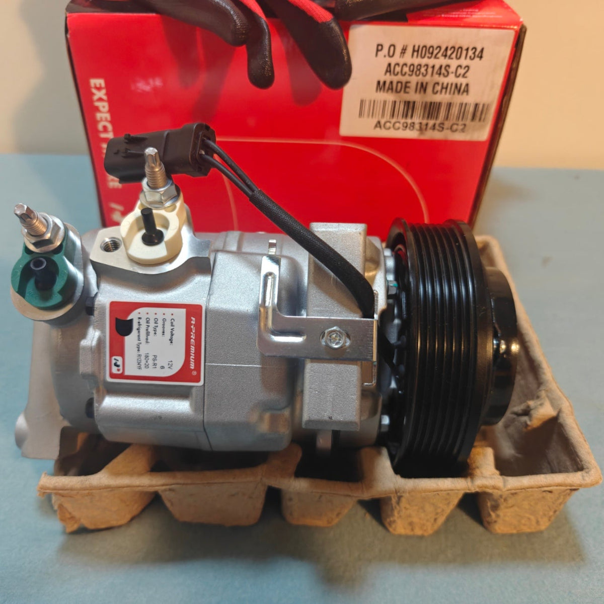 A77 - A-Premium Air Conditioner AC Compressor for Dodge, Chrysler and Jeep