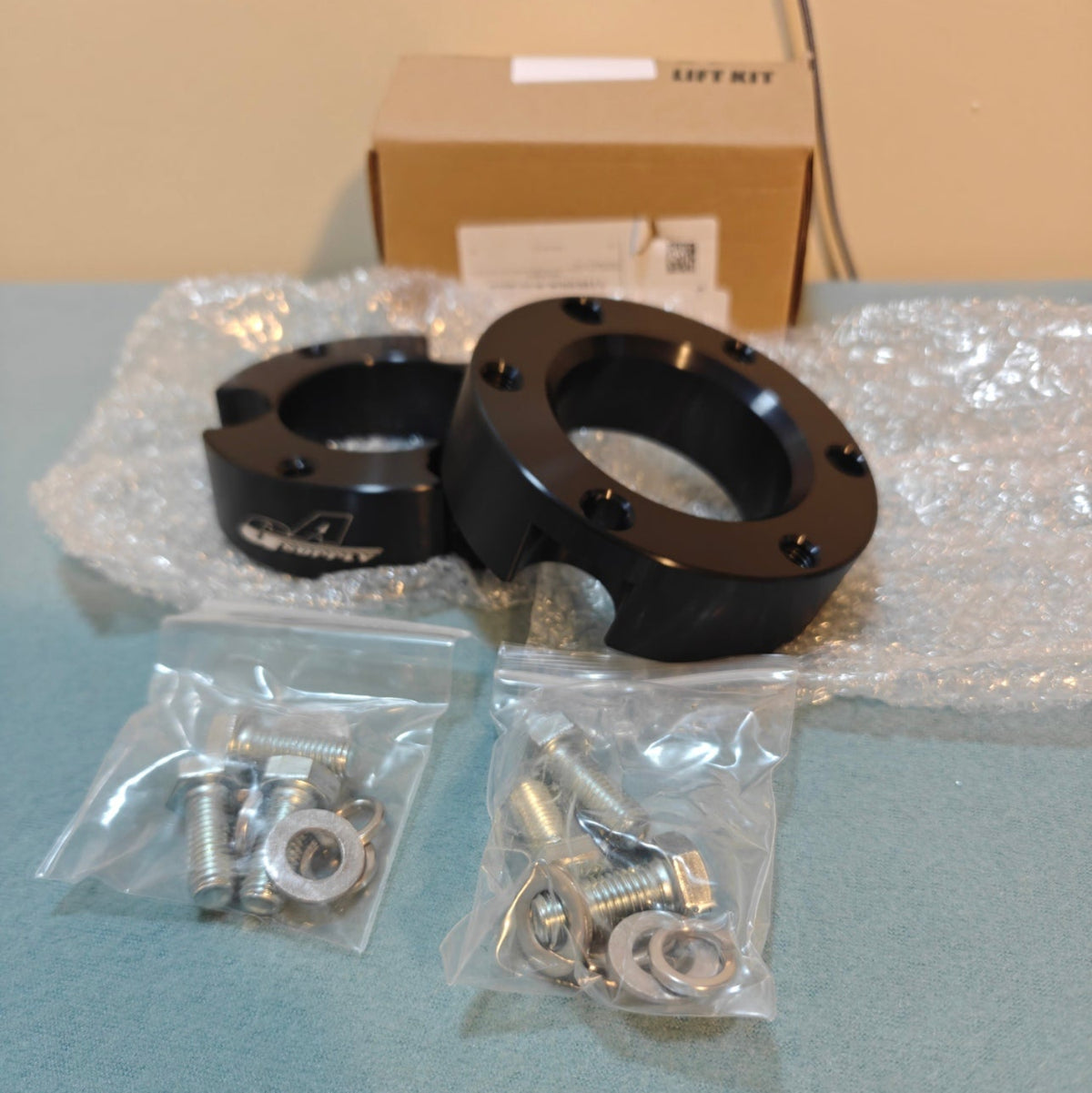 A78 - 3" Leveling Lift Kits for 2005-2023 Tacoma 2WD 4WD, 3 inch Forged Front Strut Spacers Leveling Kits