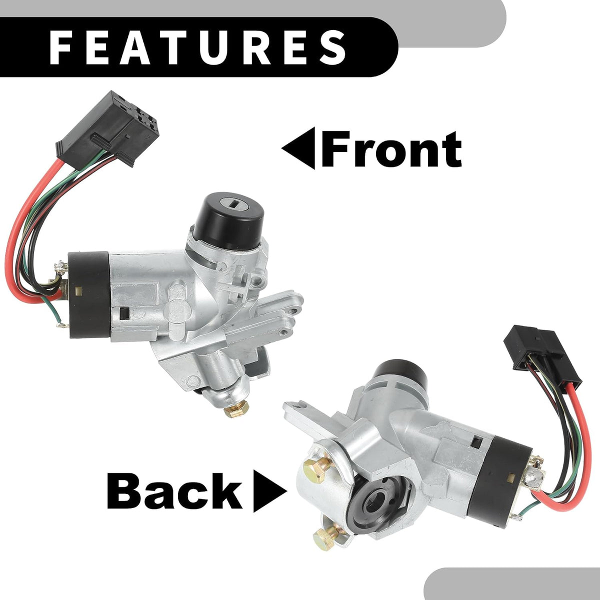 A80 - Partuto Ignition Switch Lock Cylinder Assembly for Mercedes Sprinter 95-06