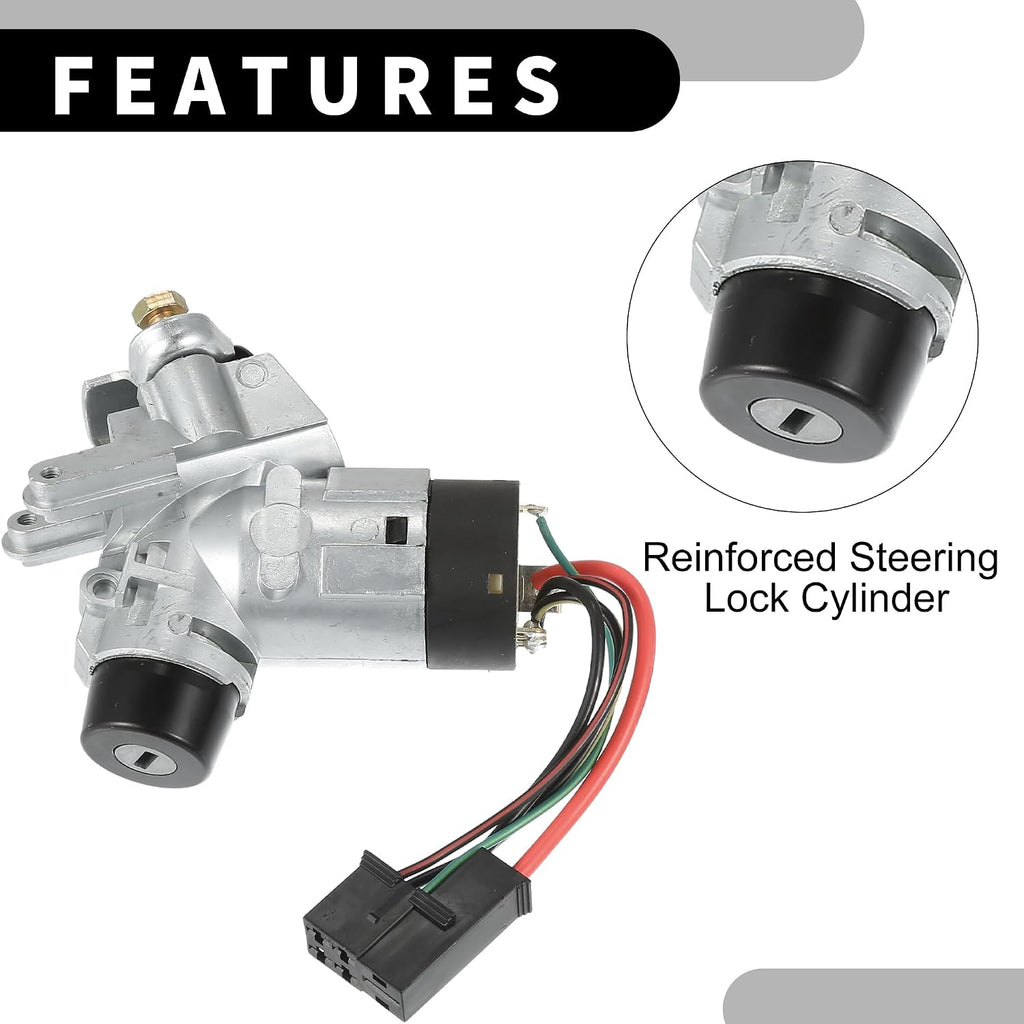 A80 - Partuto Ignition Switch Lock Cylinder Assembly for Mercedes Sprinter 95-06