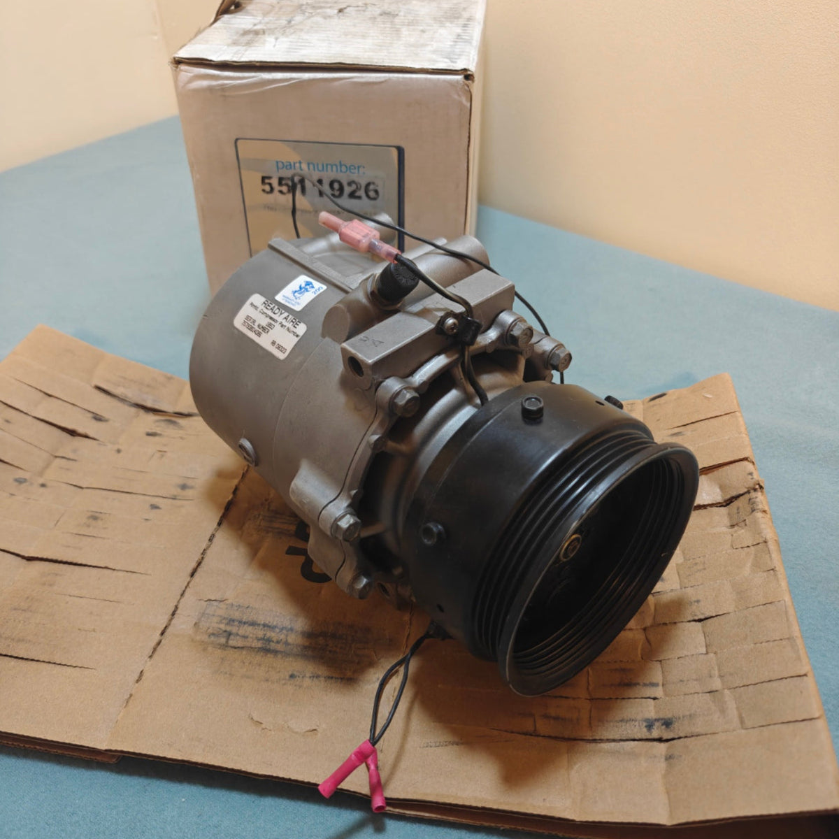 A84 - Used GPD 5511926 A/C Compressor for Mitsubishi Galant